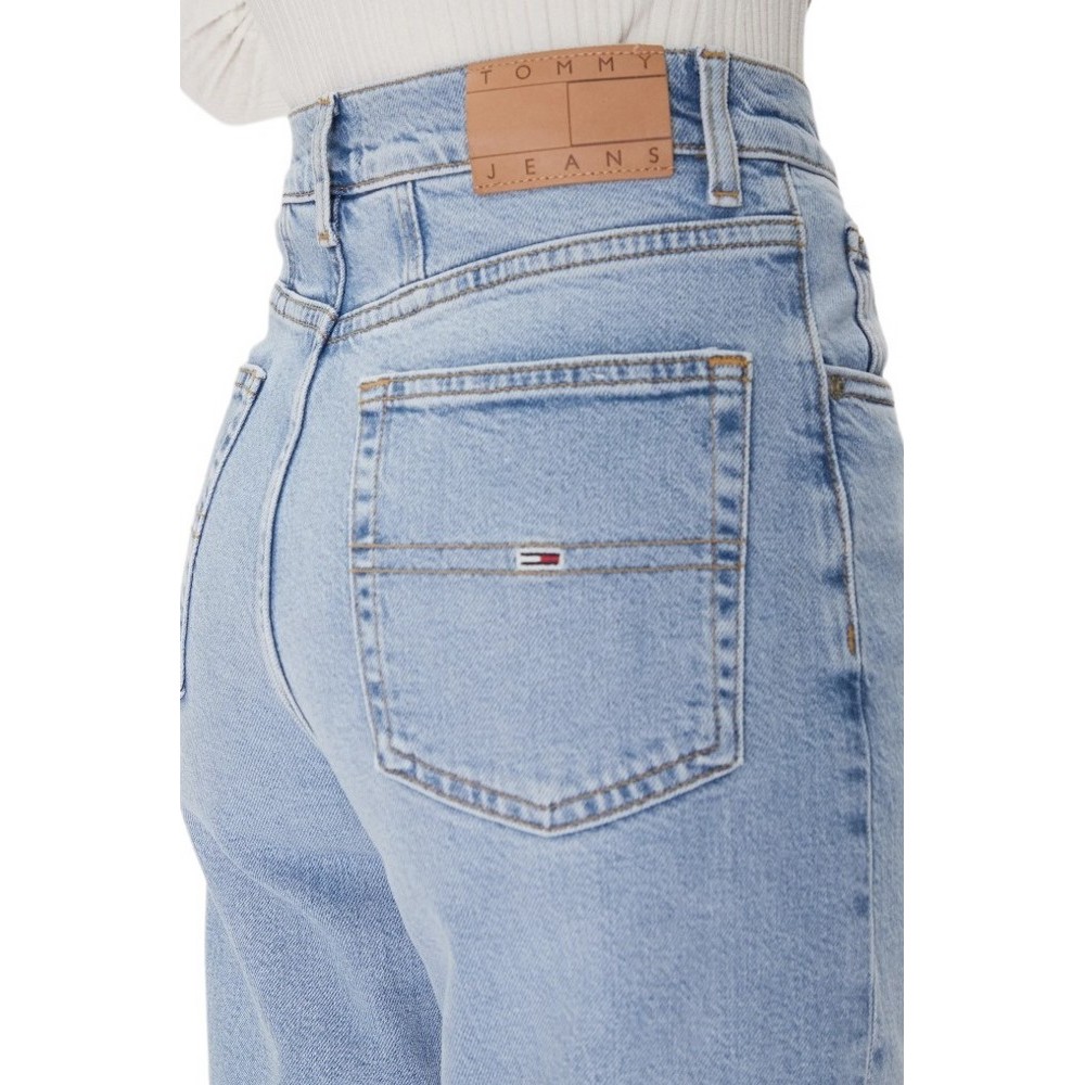 TOMMY JEANS MOM JEAN UH TPR BI0112 ΠΑΝΤΕΛΟΝΙ ΓΥΝΑΙΚΕΙΟ DENIM LIGHT