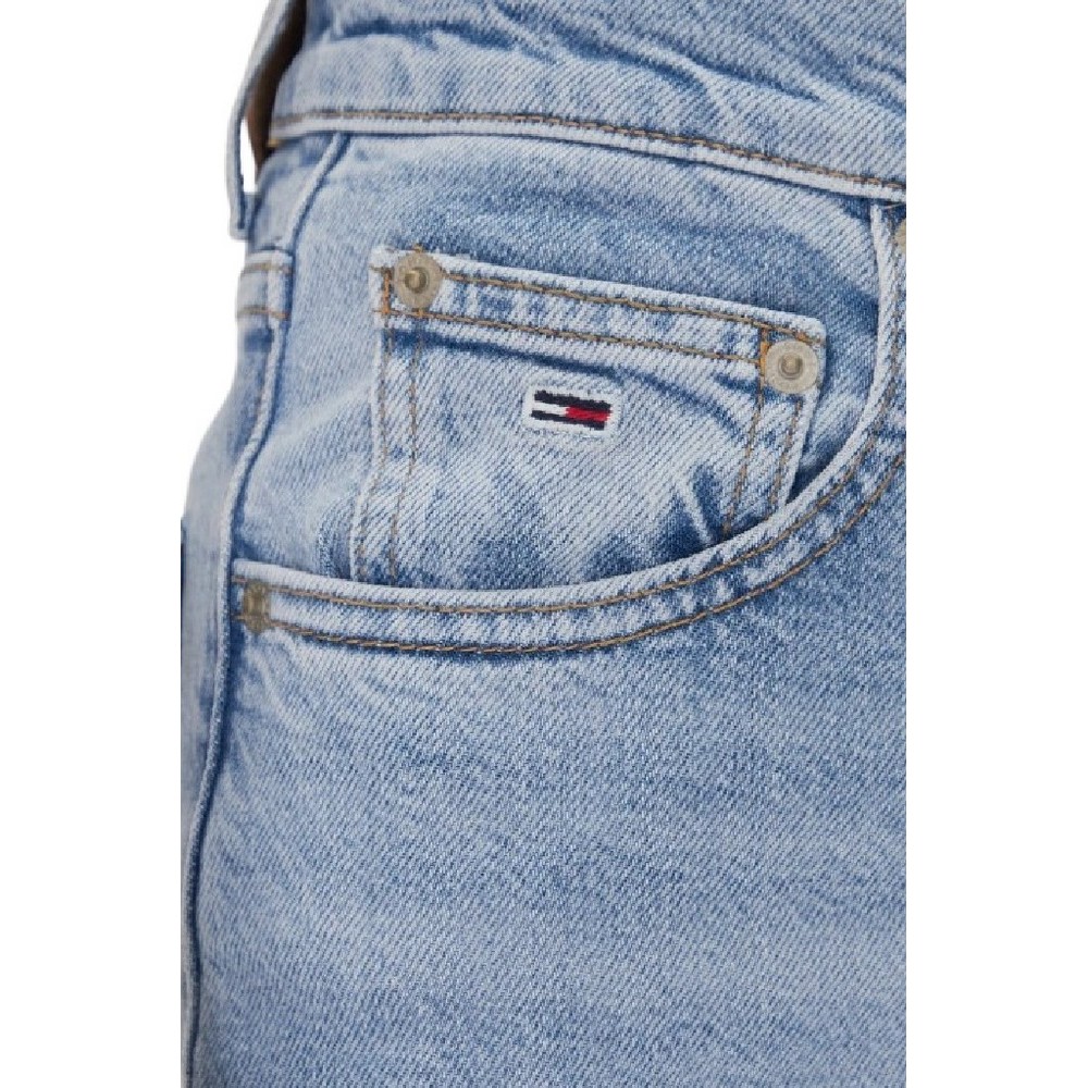 TOMMY JEANS MOM JEAN UH TPR BI0112 ΠΑΝΤΕΛΟΝΙ ΓΥΝΑΙΚΕΙΟ DENIM LIGHT