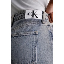 CALVIN KLEIN JEANS FRONT SPLIT MAXI DENIM SKIRT ΦΟΥΣΤΑ ΓΥΝΑΙΚΕΙΑ BLUΕ DENIM