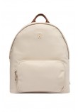 TOMMY HILFIGER POPETTE DOME BACKPACK ΤΣΑΝΤΑ ΓΥΝΑΙΚΕΙΑ CREAMY WHITE
