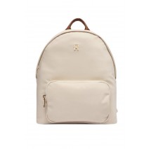 TOMMY HILFIGER POPETTE DOME BACKPACK ΤΣΑΝΤΑ ΓΥΝΑΙΚΕΙΑ CREAMY WHITE