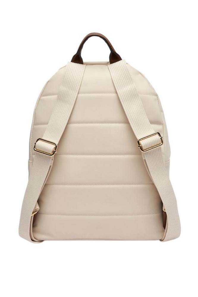 TOMMY HILFIGER POPETTE DOME BACKPACK ΤΣΑΝΤΑ ΓΥΝΑΙΚΕΙΑ CREAMY WHITE