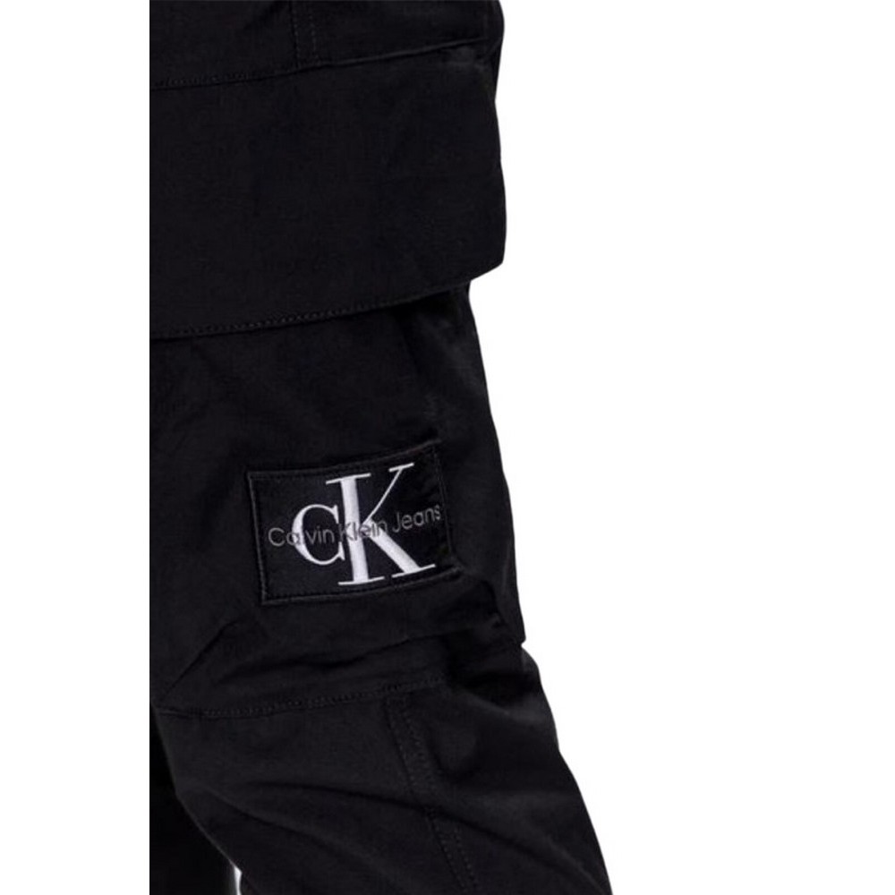 CALVIN KLEIN JEANS SKINNY WASHED CARGO PANT ΠΑΝΤΕΛΟΝΙ ΑΝΔΡΙΚΟ BLACK