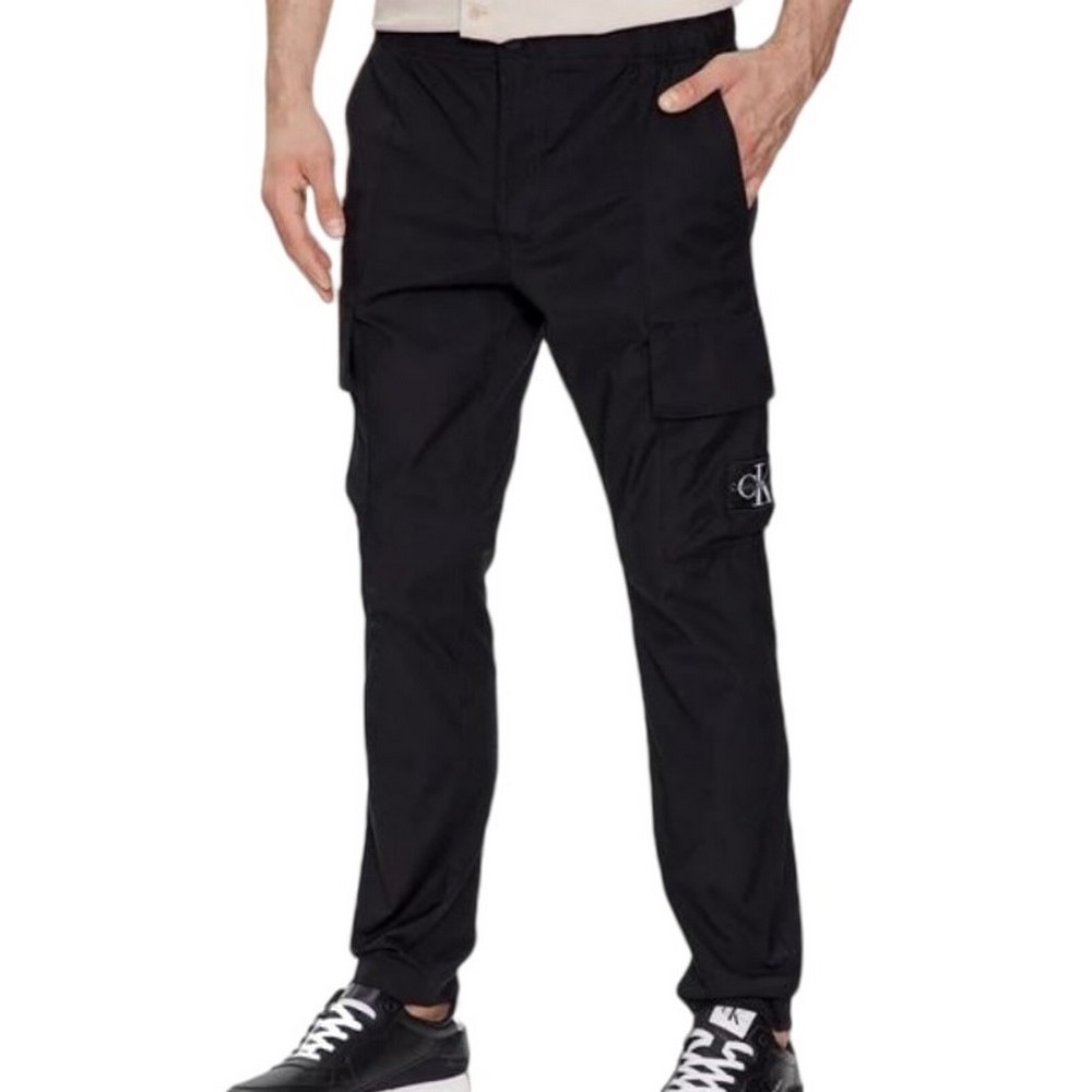 CALVIN KLEIN JEANS SKINNY WASHED CARGO PANT ΠΑΝΤΕΛΟΝΙ ΑΝΔΡΙΚΟ BLACK