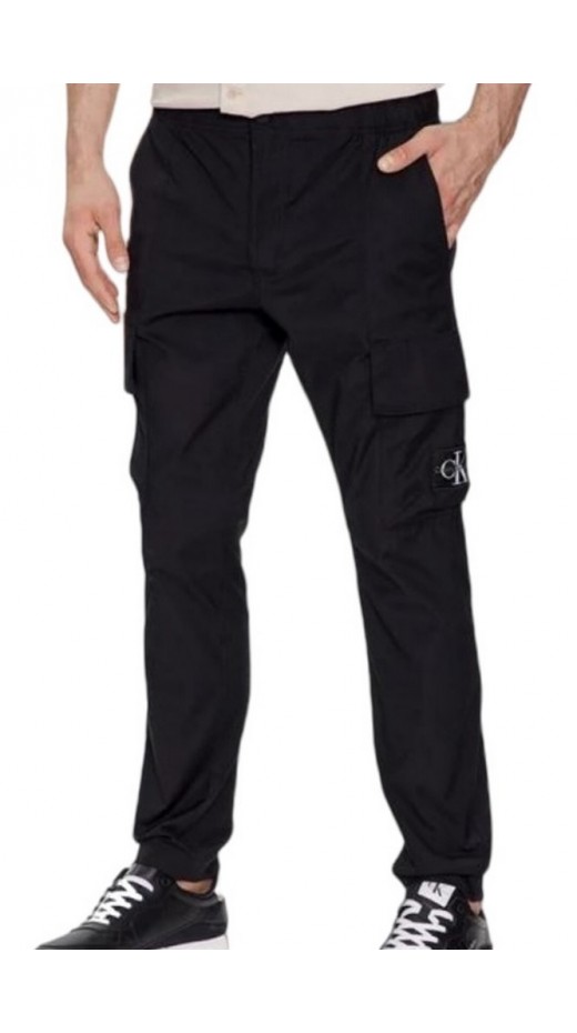 CALVIN KLEIN JEANS SKINNY WASHED CARGO PANT ΠΑΝΤΕΛΟΝΙ ΑΝΔΡΙΚΟ BLACK