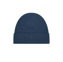 CALVIN KLEIN FINE RIB BEANIE ΣΚΟΥΦΟΣ ΑΝΔΡΙΚΟΣ DENIM DARK