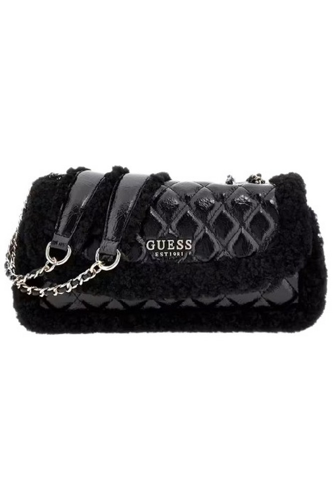GUESS CRISTI CONVERTIBLE XBODY FLAP ΤΣΑΝΤΑ ΓΥΝΑΙΚΕΙΑ BLACK