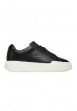 CALVIN KLEIN JEANS CHUNKY CUPSOLE LACEUP LTH WN ΠΑΠΟΥΤΣΙ ΓΥΝΑΙΚΕΙΟ BLACK/WHITE