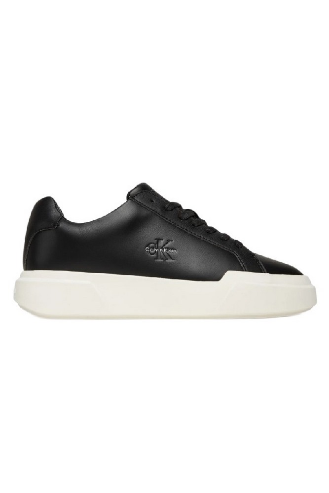 CALVIN KLEIN JEANS CHUNKY CUPSOLE LACEUP LTH WN ΠΑΠΟΥΤΣΙ ΓΥΝΑΙΚΕΙΟ BLACK/WHITE