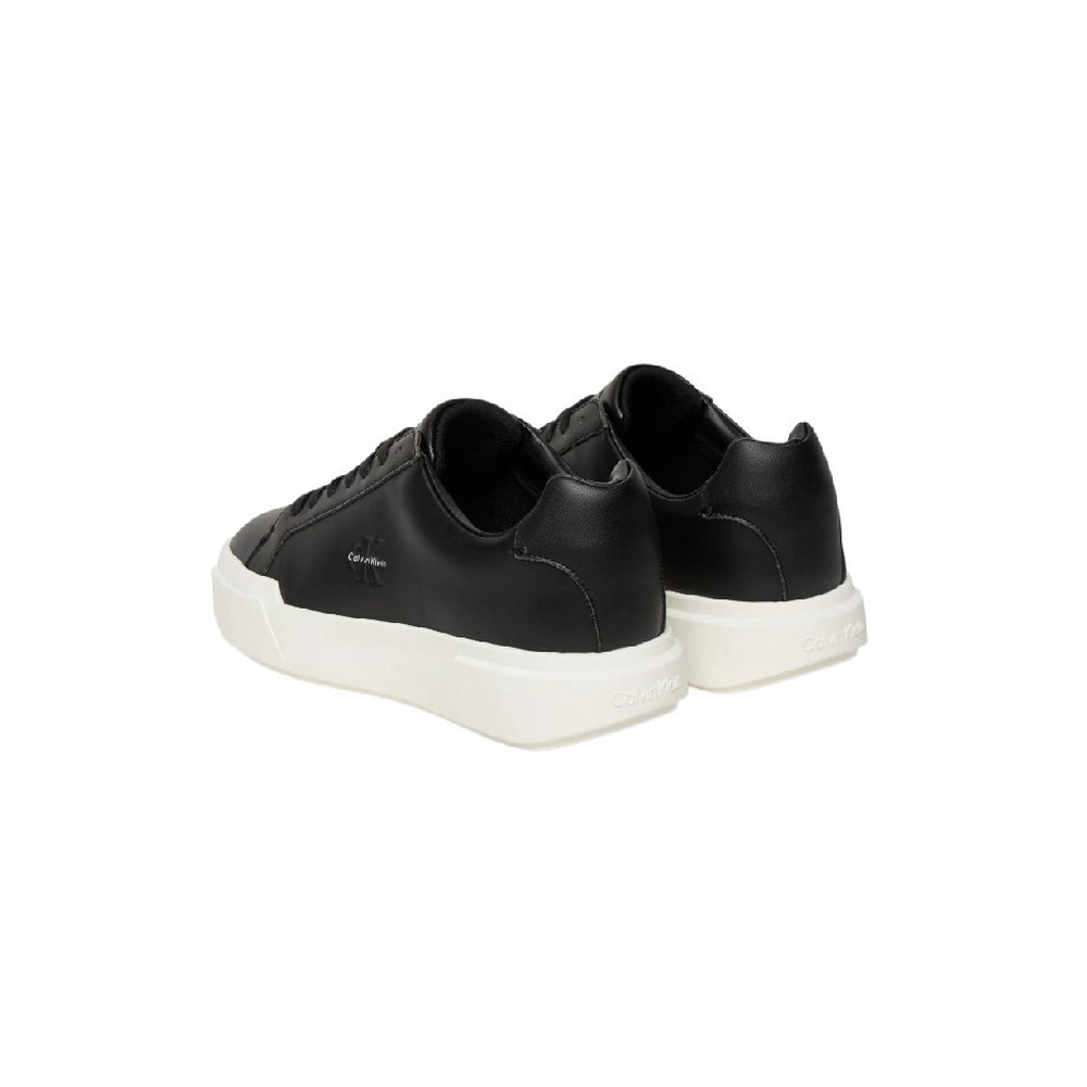 CALVIN KLEIN JEANS CHUNKY CUPSOLE LACEUP LTH WN ΠΑΠΟΥΤΣΙ ΓΥΝΑΙΚΕΙΟ BLACK/WHITE