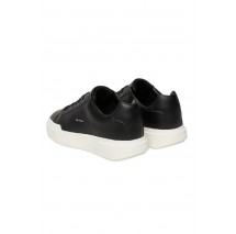 CALVIN KLEIN JEANS CHUNKY CUPSOLE LACEUP LTH WN ΠΑΠΟΥΤΣΙ ΓΥΝΑΙΚΕΙΟ BLACK/WHITE