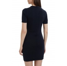 TOMMY JEANS FLAG SWEATER DRESS ΦΟΡΕΜΑ ΓΥΝΑΙΚΕΙΟ NAVY