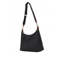 TOMMY HILFIGER POPETTE SHOULDER BAG ΤΣΑΝΤΑ ΓΥΝΑΙΚΕΙΑ BLACK