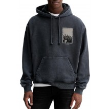 TOMMY JEANS 90S WSHD PHOTO CITY HOOD ΦΟΥΤΕΡ ΜΠΛΟΥΖΑ ΑΝΔΡΙΚΗ BLACK