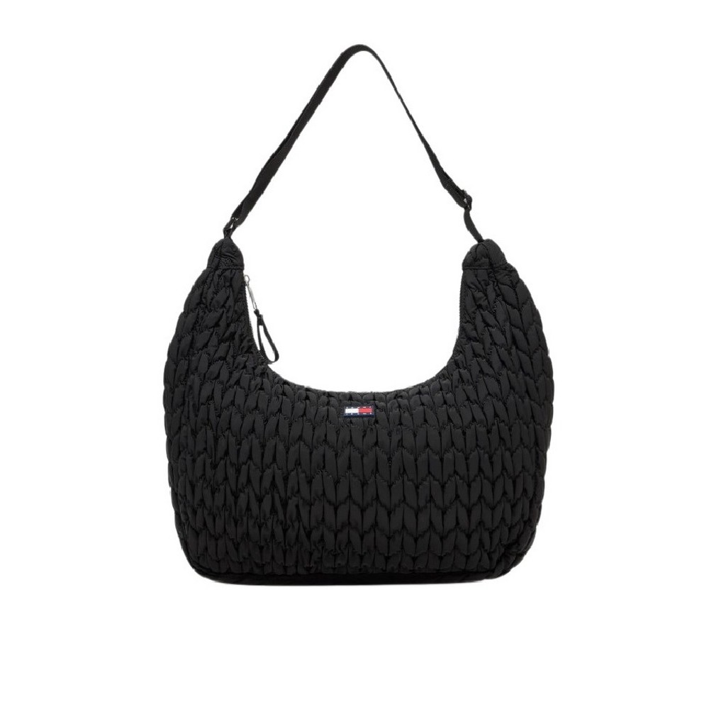 TOMMY JEANS URBAN LARGE QUILTED X-BODY ΤΣΑΝΤΑ ΓΥΝΑΙΚΕΙΑ BLACK