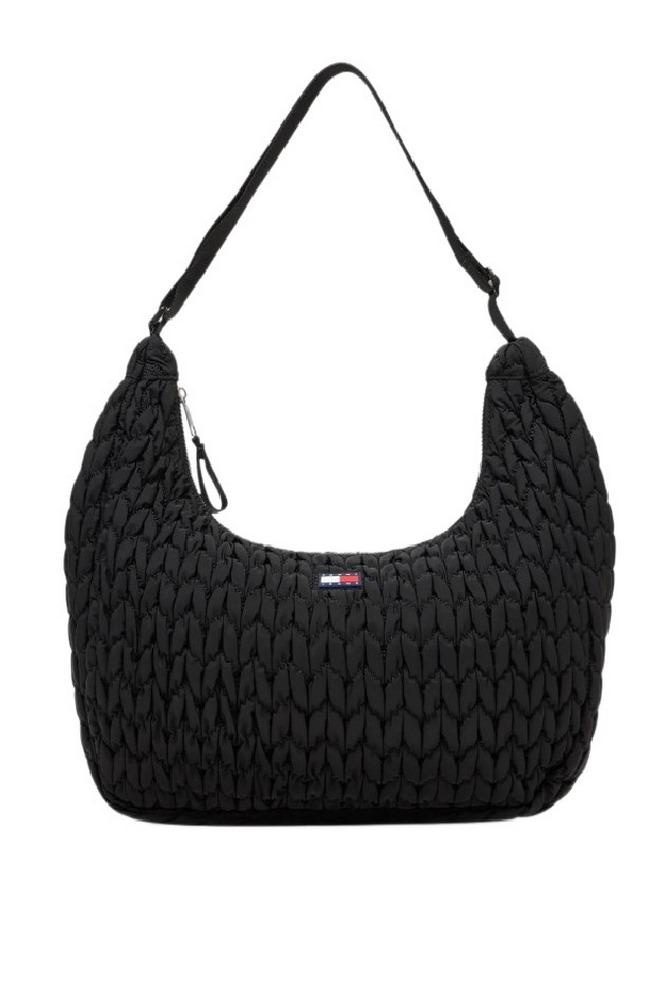 TOMMY JEANS URBAN LARGE QUILTED X-BODY ΤΣΑΝΤΑ ΓΥΝΑΙΚΕΙΑ BLACK