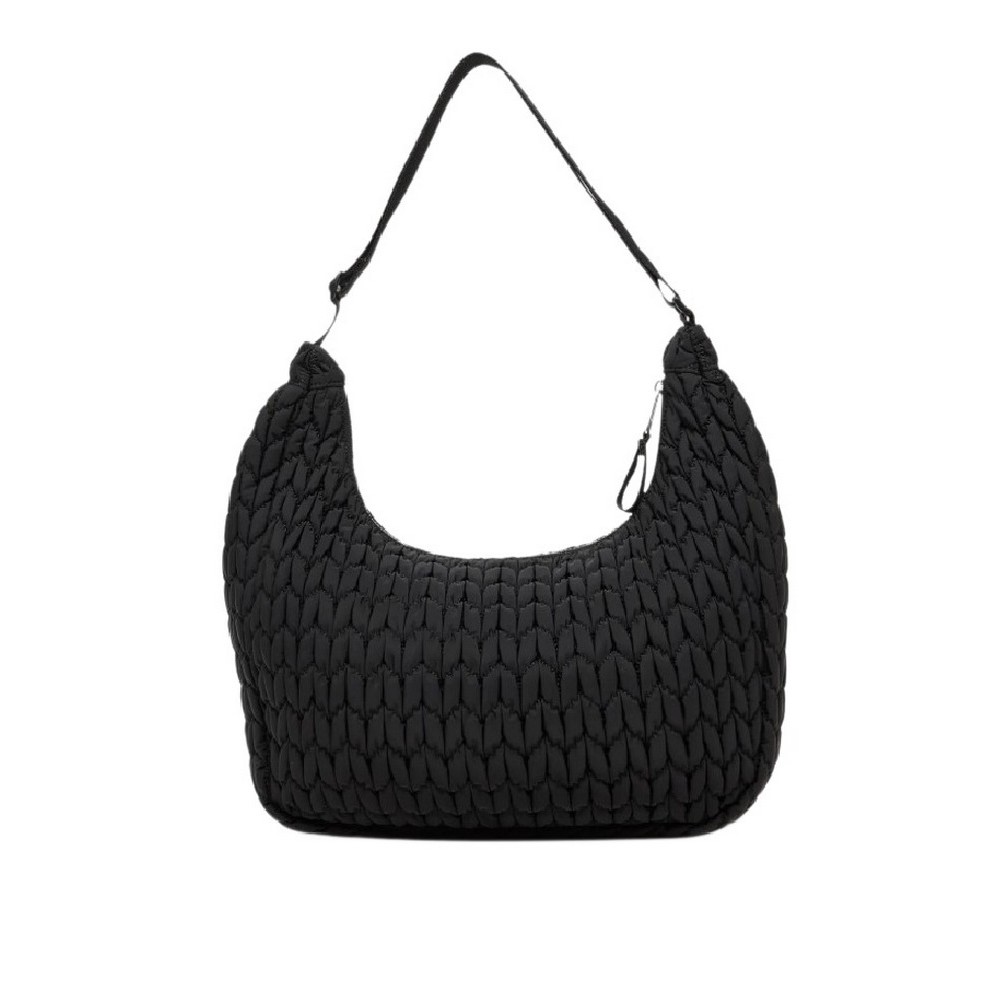 TOMMY JEANS URBAN LARGE QUILTED X-BODY ΤΣΑΝΤΑ ΓΥΝΑΙΚΕΙΑ BLACK