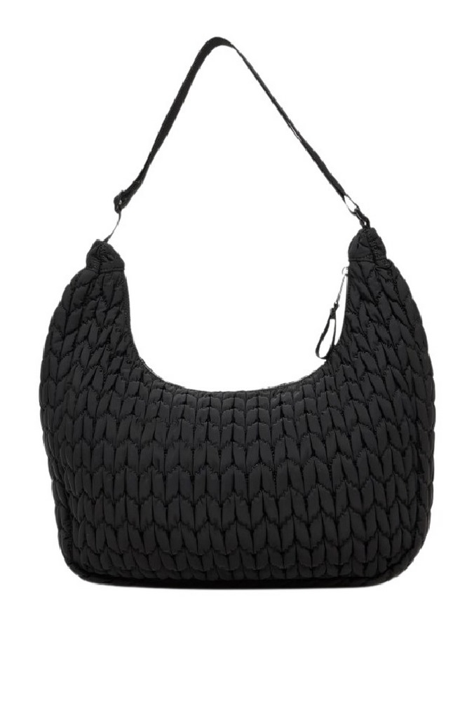 TOMMY JEANS URBAN LARGE QUILTED X-BODY ΤΣΑΝΤΑ ΓΥΝΑΙΚΕΙΑ BLACK