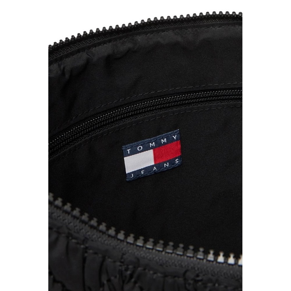 TOMMY JEANS URBAN LARGE QUILTED X-BODY ΤΣΑΝΤΑ ΓΥΝΑΙΚΕΙΑ BLACK