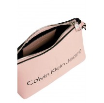 CALVIN KLEIN JEANS SCULPTED CAMERA POUCH21 MONO ΤΣΑΝΤΑ ΓΥΝΑΙΚΕΙΑ NUDE