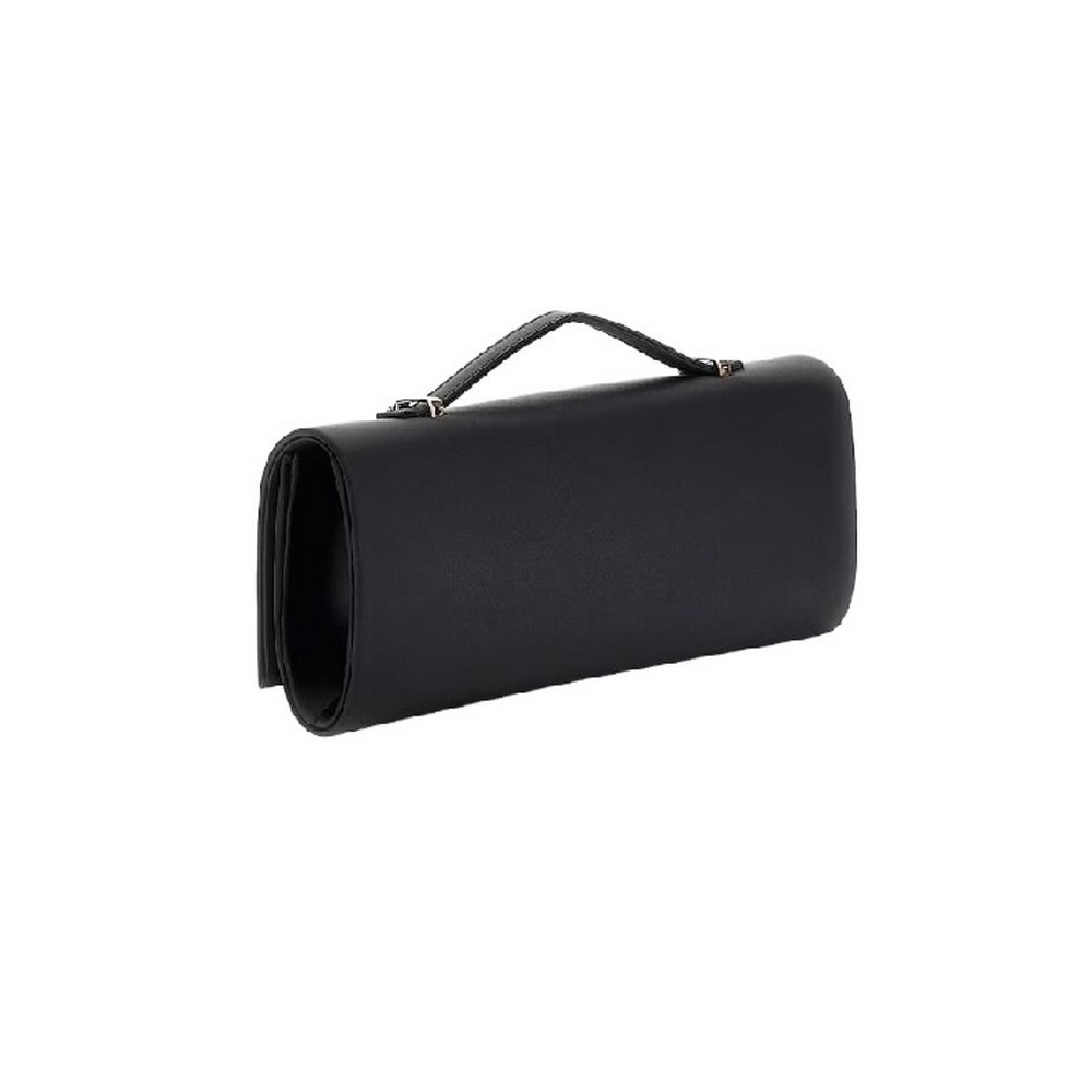 GUESS ΑΚΥΡΟ ZALINA TOP HANDLE CLUTCH ΤΣΑΝΤΑ ΓΥΝΑΙΚΕΙΑ BLACK