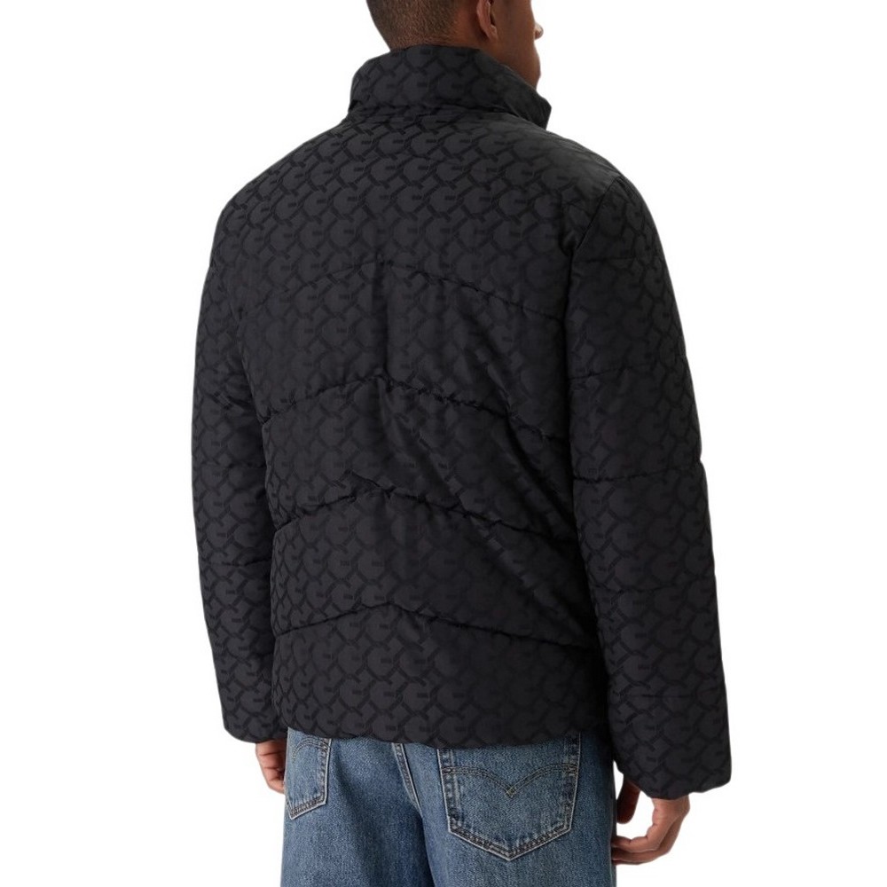 GUESS CHAIN PUFFA JACKET ΜΠΟΥΦΑΝ ΑΝΔΡΙΚΟ BLACK