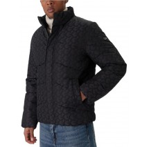 GUESS CHAIN PUFFA JACKET ΜΠΟΥΦΑΝ ΑΝΔΡΙΚΟ BLACK