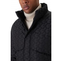 GUESS CHAIN PUFFA JACKET ΜΠΟΥΦΑΝ ΑΝΔΡΙΚΟ BLACK