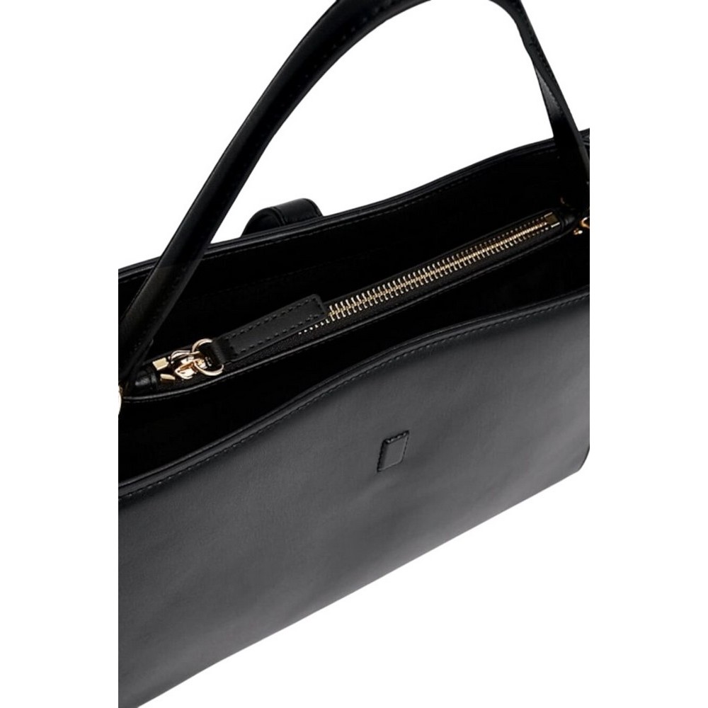 TOMMY HILFIGER LIBRE MED SATCHEL ΤΣΑΝΤΑ ΓΥΝΑΙΚΕΙΑ BLACK