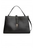 TOMMY HILFIGER LIBRE MED SATCHEL ΤΣΑΝΤΑ ΓΥΝΑΙΚΕΙΑ BLACK
