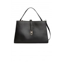 TOMMY HILFIGER LIBRE MED SATCHEL ΤΣΑΝΤΑ ΓΥΝΑΙΚΕΙΑ BLACK