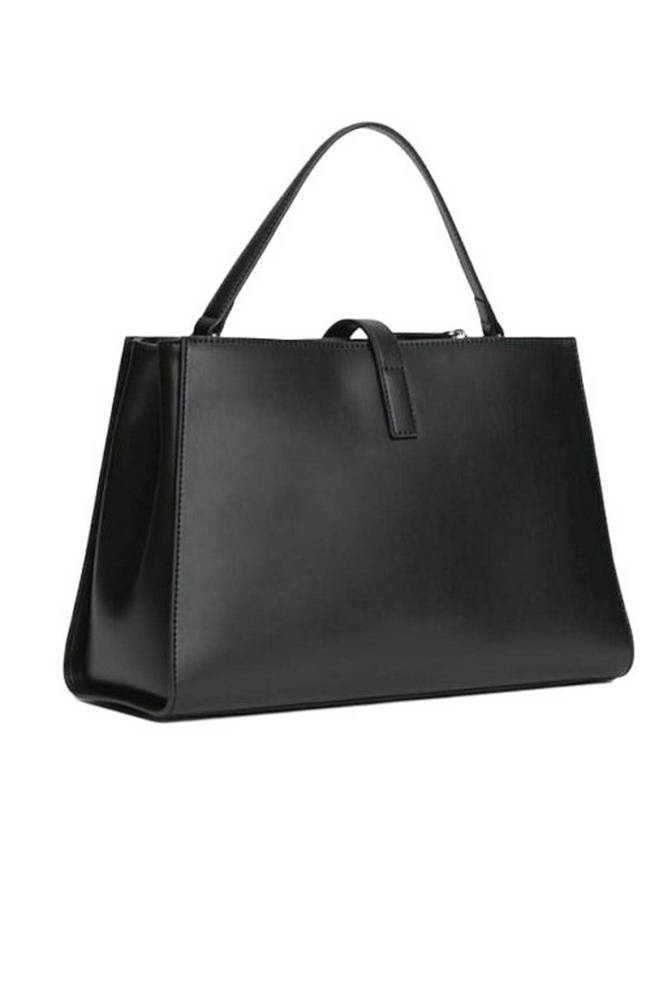 TOMMY HILFIGER LIBRE MED SATCHEL ΤΣΑΝΤΑ ΓΥΝΑΙΚΕΙΑ BLACK
