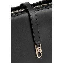 TOMMY HILFIGER LIBRE MED SATCHEL ΤΣΑΝΤΑ ΓΥΝΑΙΚΕΙΑ BLACK