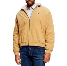 TOMMY JEANS WASHED CORDUROY JACKET ΜΠΟΥΦΑΝ ΑΝΔΡΙΚΟ BEIGE