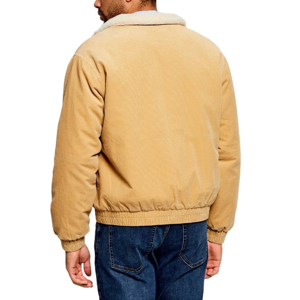 TOMMY JEANS WASHED CORDUROY JACKET ΜΠΟΥΦΑΝ ΑΝΔΡΙΚΟ BEIGE