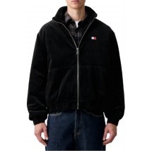 TOMMY JEANS WASHED CORDUROY JACKET ΜΠΟΥΦΑΝ ΑΝΔΡΙΚΟ BLACK