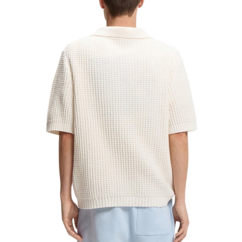 HUGO BOSS SPERO 10277631 T-SHIRT ΜΠΛΟΥΖΑ ΑΝΔΡΙΚΗ OFF WHITE