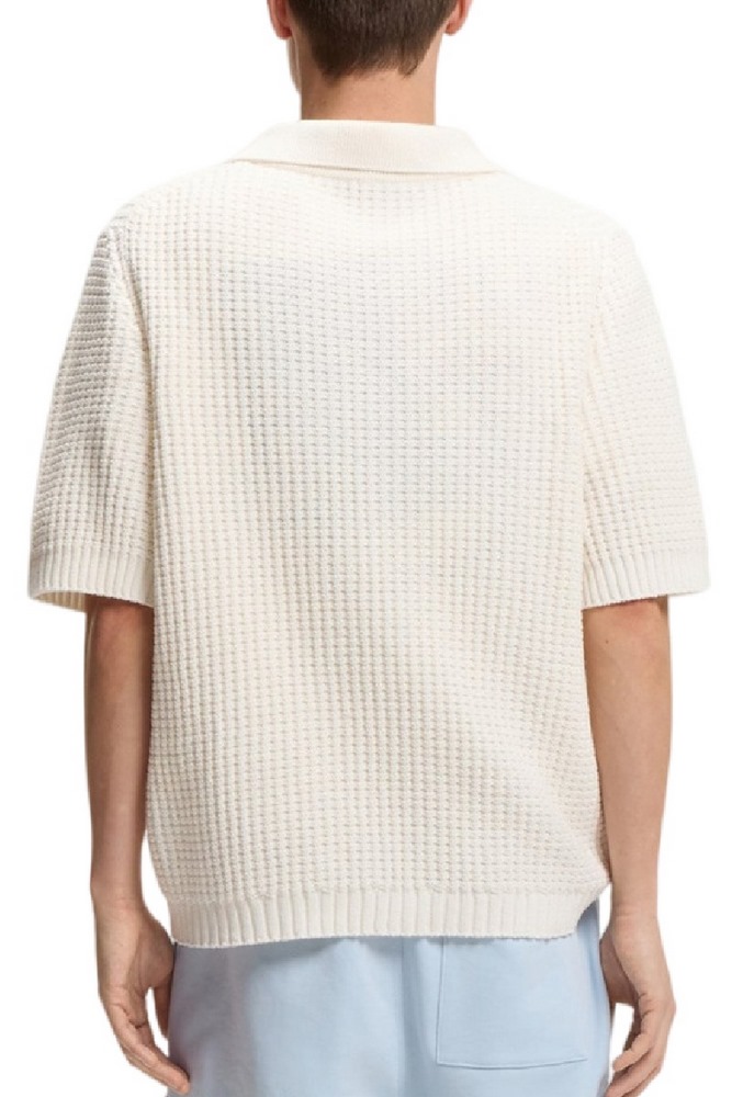 HUGO BOSS SPERO 10277631 T-SHIRT ΜΠΛΟΥΖΑ ΑΝΔΡΙΚΗ OFF WHITE