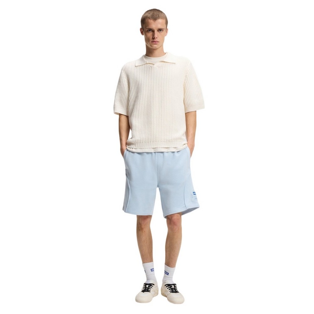 HUGO BOSS SPERO 10277631 T-SHIRT ΜΠΛΟΥΖΑ ΑΝΔΡΙΚΗ OFF WHITE