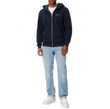 TOMMY JEANS REG DNA BACKPRINT FZ HD ΖΑΚΕΤΑ ΦΟΥΤΕΡ ΑΝΔΡΙΚΗ NAVY