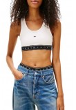 TOMMY JEANS SP CRP TAPE BRA TOP ΤΟΠ ΓΥΝΑΙΚΕΙΟ OFF WHITE