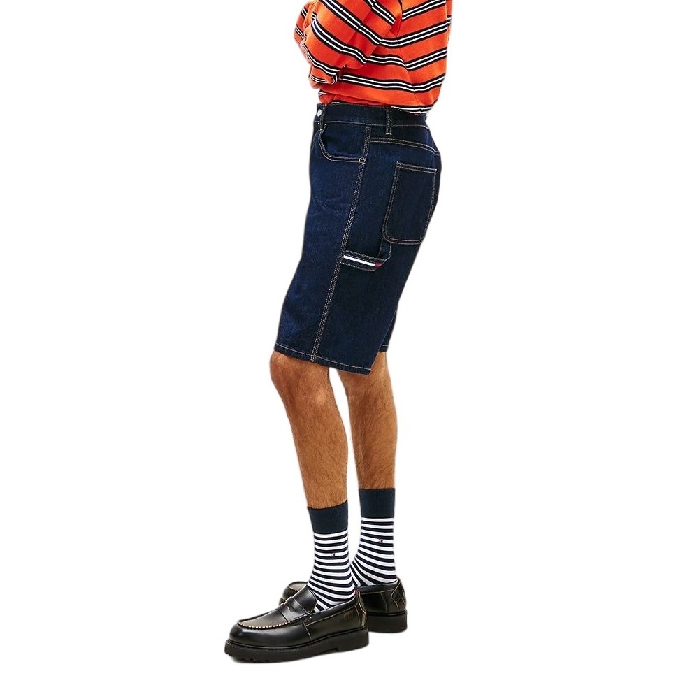 TOMMY JEANS JAIMIE RLXD SHORT DI4156 ΤΖΙΝ ΒΕΡΜΟΥΔΑ ΑΝΔΡΙΚΗ DENIM DARK