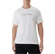 CALVIN KLEIN 20S EU WHOLESALE SPORTSWEAR GRAP T-SHIRT ΜΠΛΟΥΖΑ ΑΝΔΡΙΚΗ BRIGHT WHITE