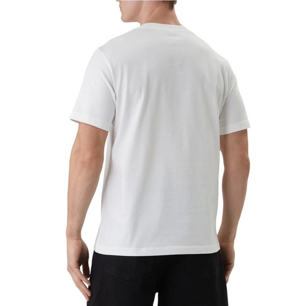 CALVIN KLEIN 20S EU WHOLESALE SPORTSWEAR GRAP T-SHIRT ΜΠΛΟΥΖΑ ΑΝΔΡΙΚΗ BRIGHT WHITE