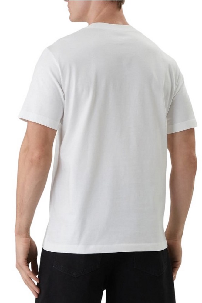 CALVIN KLEIN 20S EU WHOLESALE SPORTSWEAR GRAP T-SHIRT ΜΠΛΟΥΖΑ ΑΝΔΡΙΚΗ BRIGHT WHITE