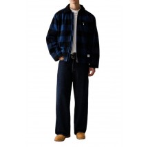 HUGO BOSS BAKER CASUAL JACKET ΜΠΟΥΦΑΝ ΑΝΔΡΙΚΟ BLUE/BLACK