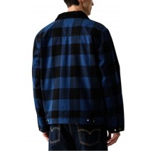 HUGO BOSS BAKER CASUAL JACKET ΜΠΟΥΦΑΝ ΑΝΔΡΙΚΟ BLUE/BLACK