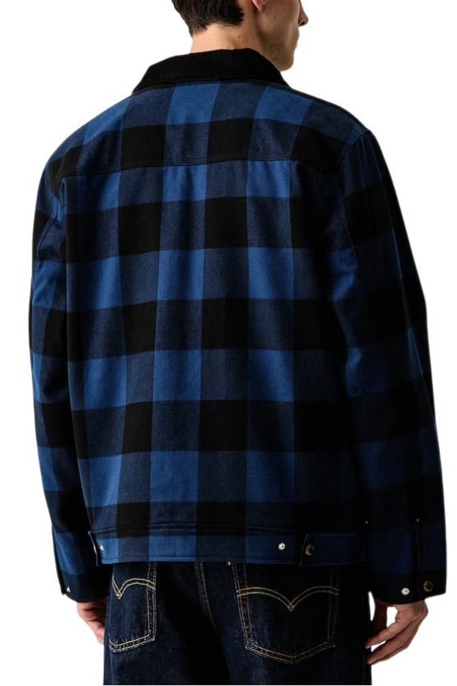 HUGO BOSS BAKER CASUAL JACKET ΜΠΟΥΦΑΝ ΑΝΔΡΙΚΟ BLUE/BLACK