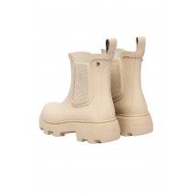 TOMMY HILFIGER RUBBER FLAG CLEATED RAINBOOT ΠΑΠΟΥΤΣΙ ΓΥΝΑΙΚΕΙΟ BEIGE