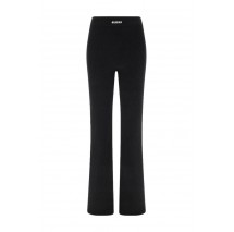 GUESS FLAMINIA RIBBED FLARE PANTS SW ΦΟΡΜΑ ΠΑΝΤΕΛΟΝΙ ΓΥΝΑΙΚΕΙΟ BLACK